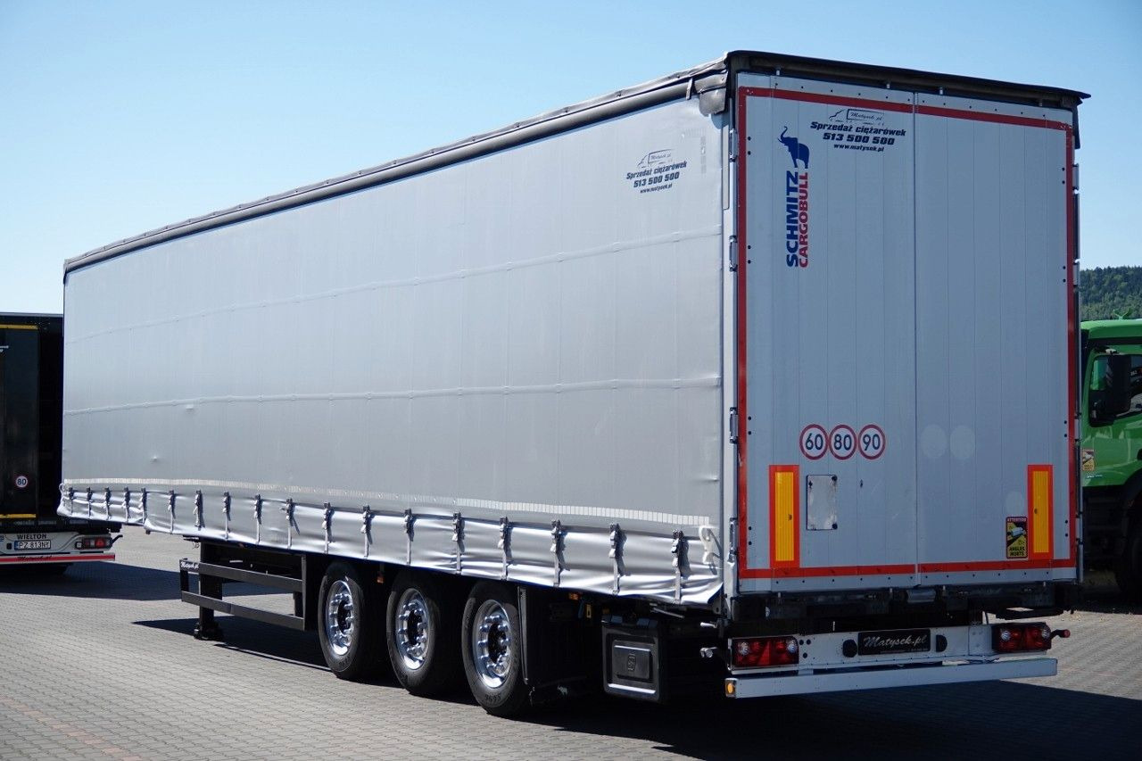 Schmitz Cargobull FIRANKA / VARIOS / 385/55 R22,5 / DACH PODNOSZON - Тентованный полуприцеп: фото 2 Schmitz Cargobull FIRANKA / VARIOS / 385/55 R22,5 / DACH PODNOSZON - Тентованный полуприцеп: фото 2