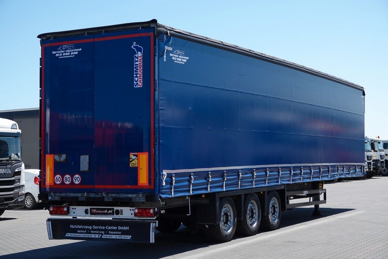 Schmitz Cargobull FIRANKA / VARIOS / 385/55 R22,5 / DACH PODNOSZON - Тентованный полуприцеп: фото 3 Schmitz Cargobull FIRANKA / VARIOS / 385/55 R22,5 / DACH PODNOSZON - Тентованный полуприцеп: фото 3