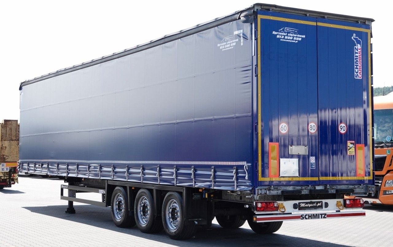 Schmitz Cargobull FIRANKA VARIOS / PODNOSZONY DACH / OPONY 385/55 - Тентованный полуприцеп: фото 2 Schmitz Cargobull FIRANKA VARIOS / PODNOSZONY DACH / OPONY 385/55 - Тентованный полуприцеп: фото 2