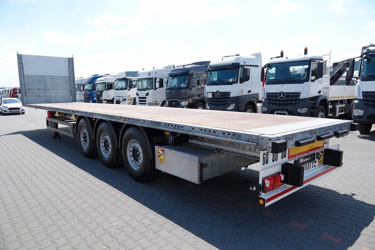 Schmitz Cargobull NACZEPA PLATFORMA / 2019 / OPONY 100% / WAGA: 5 - Полуприцеп бортовой/ Платформа: фото 5 Schmitz Cargobull NACZEPA PLATFORMA / 2019 / OPONY 100% / WAGA: 5 - Полуприцеп бортовой/ Платформа: фото 5