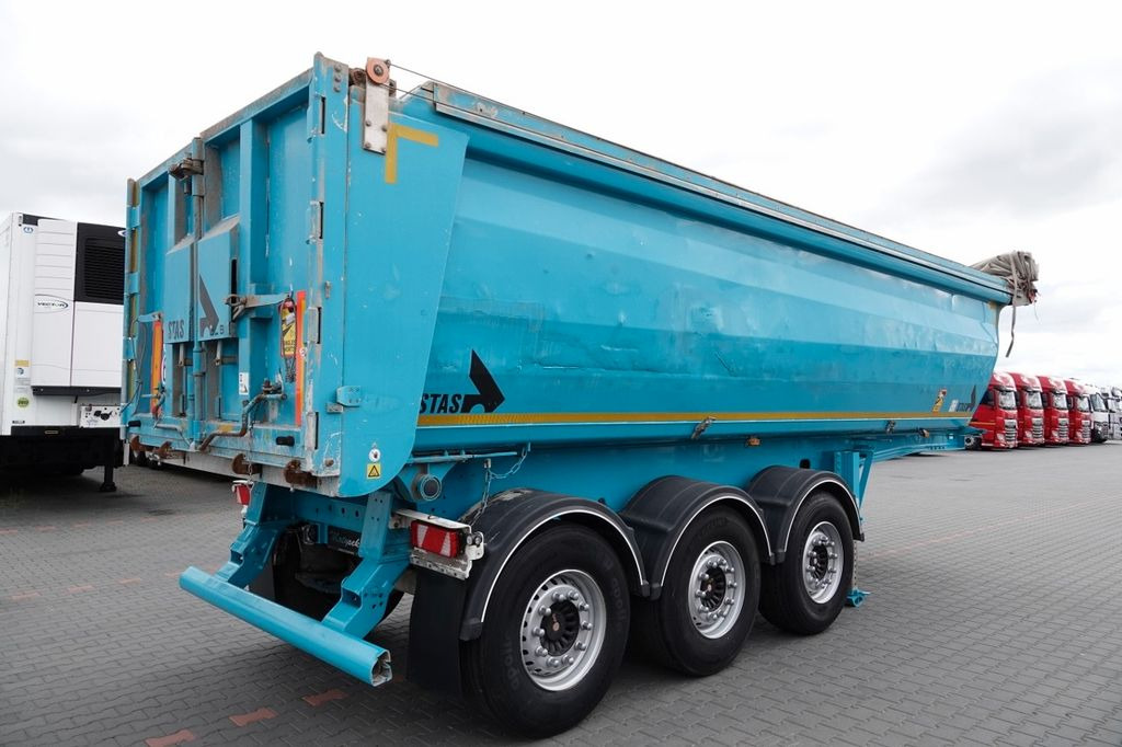 Stas WYWROTKA 27 m3 ALUMINIOWA / WAGA: 4900 KG/RYNNA - Тентованный полуприцеп: фото 5 Stas WYWROTKA 27 m3 ALUMINIOWA / WAGA: 4900 KG/RYNNA - Тентованный полуприцеп: фото 5