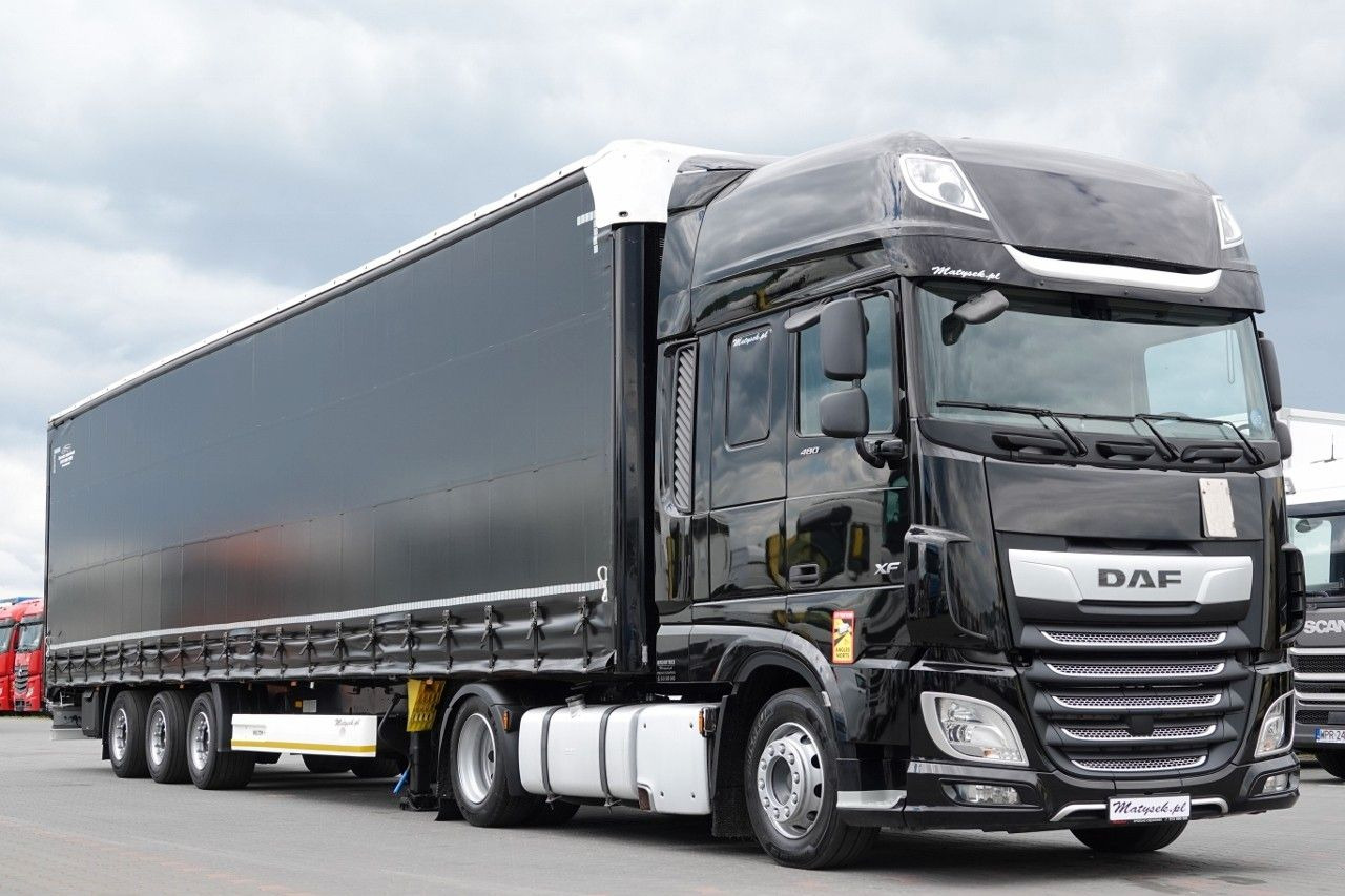 DAF XF 480 / LOWDECK / SSC / 12.2021 R / ZESTAW / WI - Тягач: фото 1 DAF XF 480 / LOWDECK / SSC / 12.2021 R / ZESTAW / WI - Тягач: фото 1