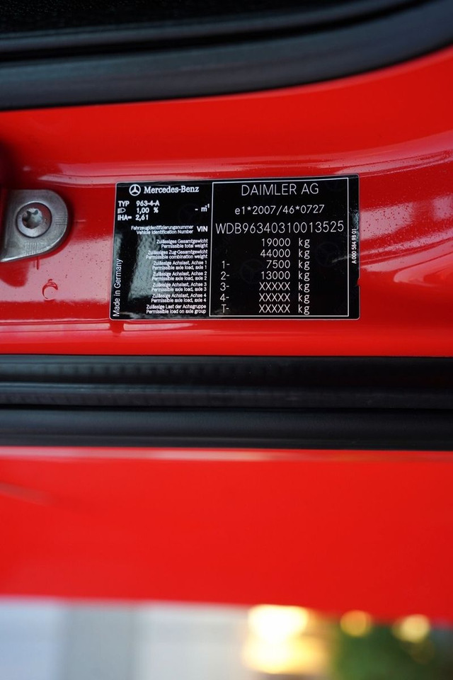 Mercedes-Benz ACTROS 1845 / STREAM SPACE в лизинг Mercedes-Benz ACTROS 1845 / STREAM SPACE: фото 34