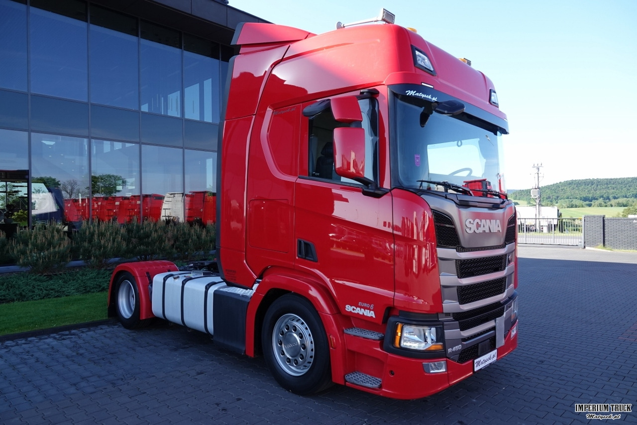 SCANIA R 450 / LOWDECK / MEGA / OPONY 100% / 2021 / - Тягач: фото 3 SCANIA R 450 / LOWDECK / MEGA / OPONY 100% / 2021 / - Тягач: фото 3