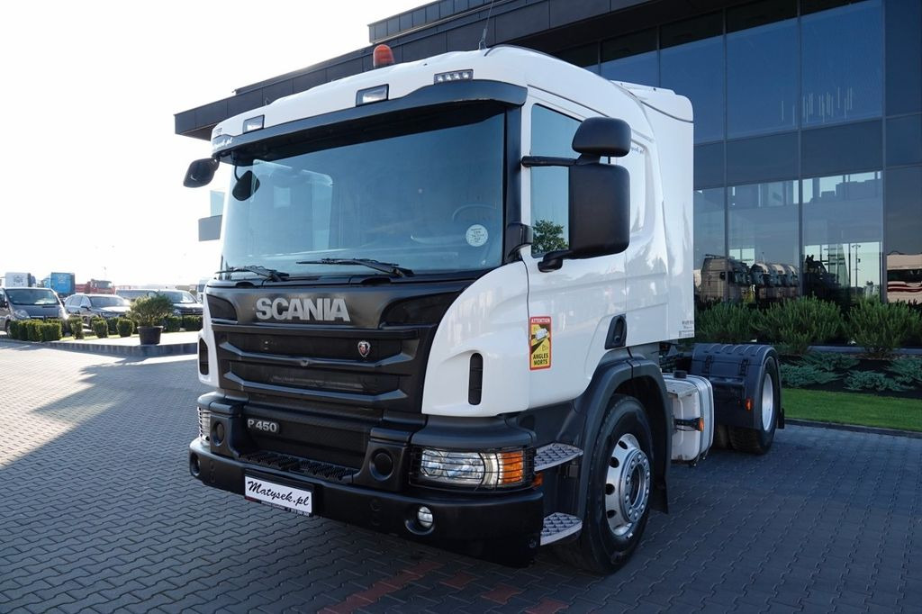 Тягач Scania P 450 / RETARDER / NISKA KABINA / WYSOKO ZAWIESZ: фото 6