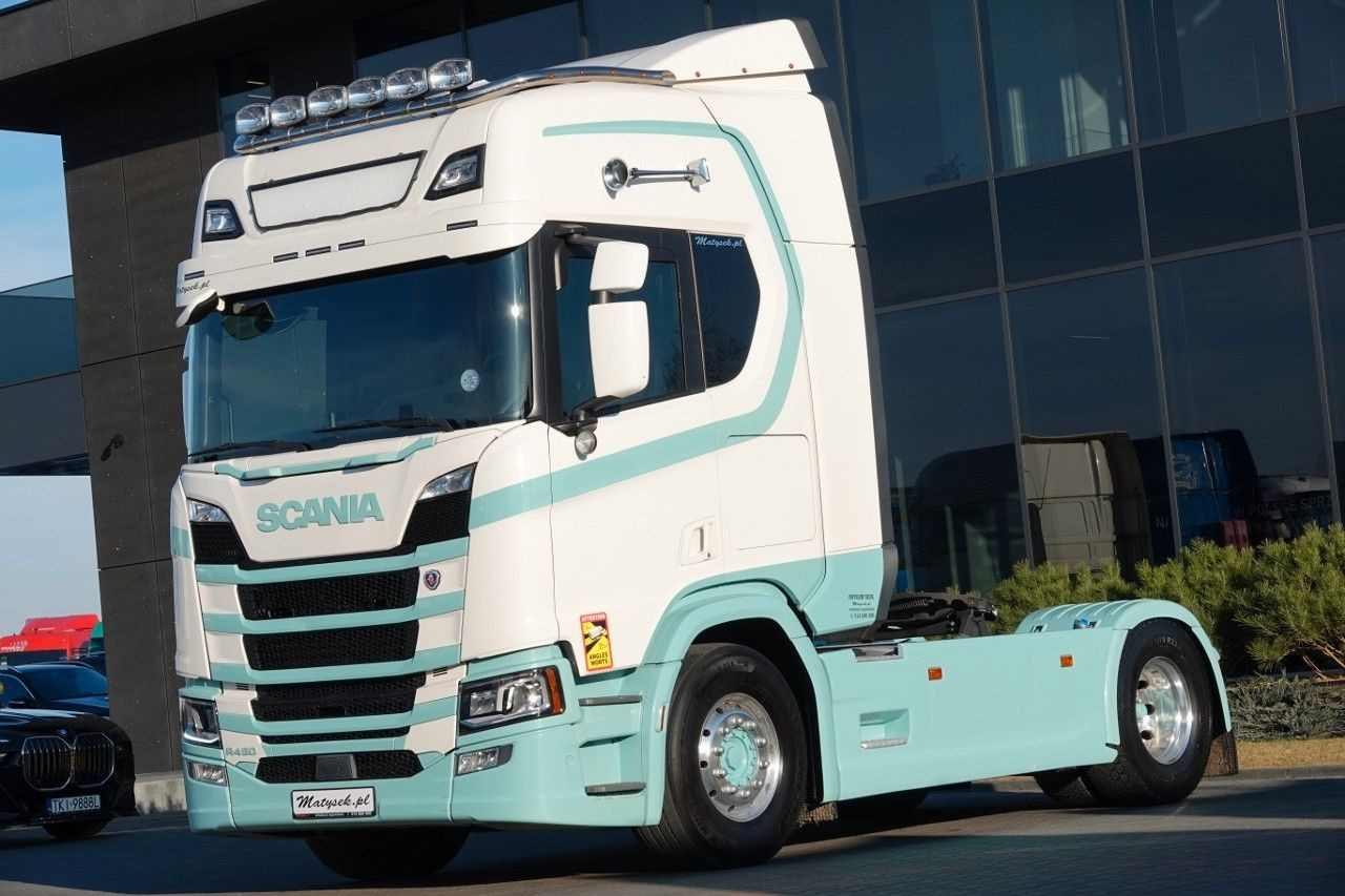 Scania R 450 / RETARDER / I-PARK COOL / FULL AIRMATIC/ Scania R 450 / RETARDER / I-PARK COOL / FULL AIRMATIC/ - Тягач: фото 2 Scania R 450 / RETARDER / I-PARK COOL / FULL AIRMATIC/ Scania R 450 / RETARDER / I-PARK COOL / FULL AIRMATIC/ - Тягач: фото 2