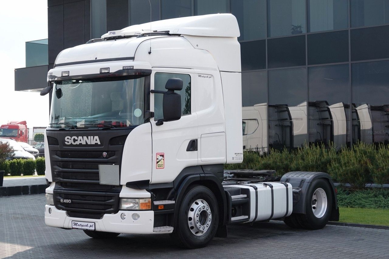 Scania R 490 / RETARDER / I-PARK COOL / HIGHLINE / ALUF - Тягач: фото 1 Scania R 490 / RETARDER / I-PARK COOL / HIGHLINE / ALUF - Тягач: фото 1