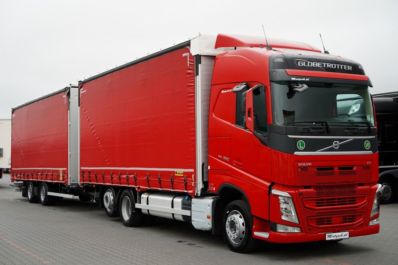 Volvo FH 460 / I-SAVE / ZESTAW TANDEM 120 M3 / PRZEJAZ - Тентованный грузовик: фото 4 Volvo FH 460 / I-SAVE / ZESTAW TANDEM 120 M3 / PRZEJAZ - Тентованный грузовик: фото 4