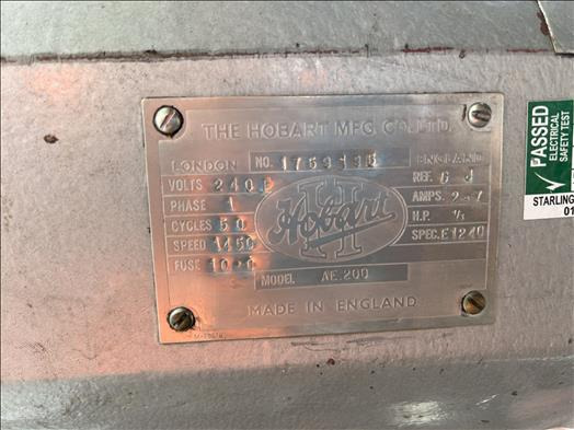 Пищевое оборудование Hobart AE200 Planetary mixer: фото 6