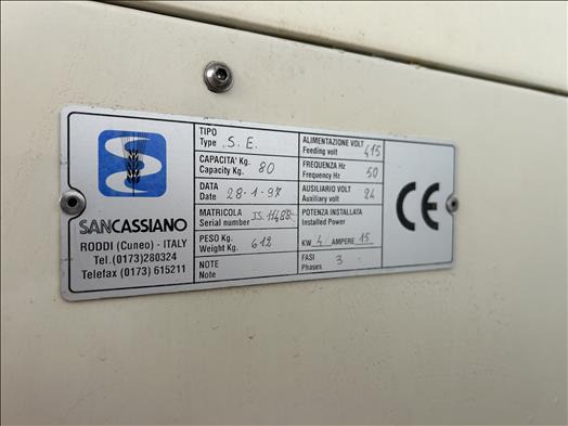 Пищевое оборудование San Cassiano SE80 Spiral mixer: фото 8