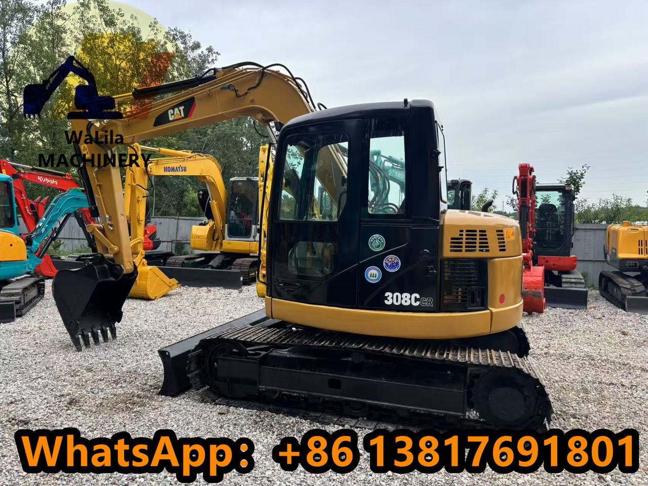 CAT CAT 308CCR - Мини-экскаватор: фото 1 CAT CAT 308CCR - Мини-экскаватор: фото 1