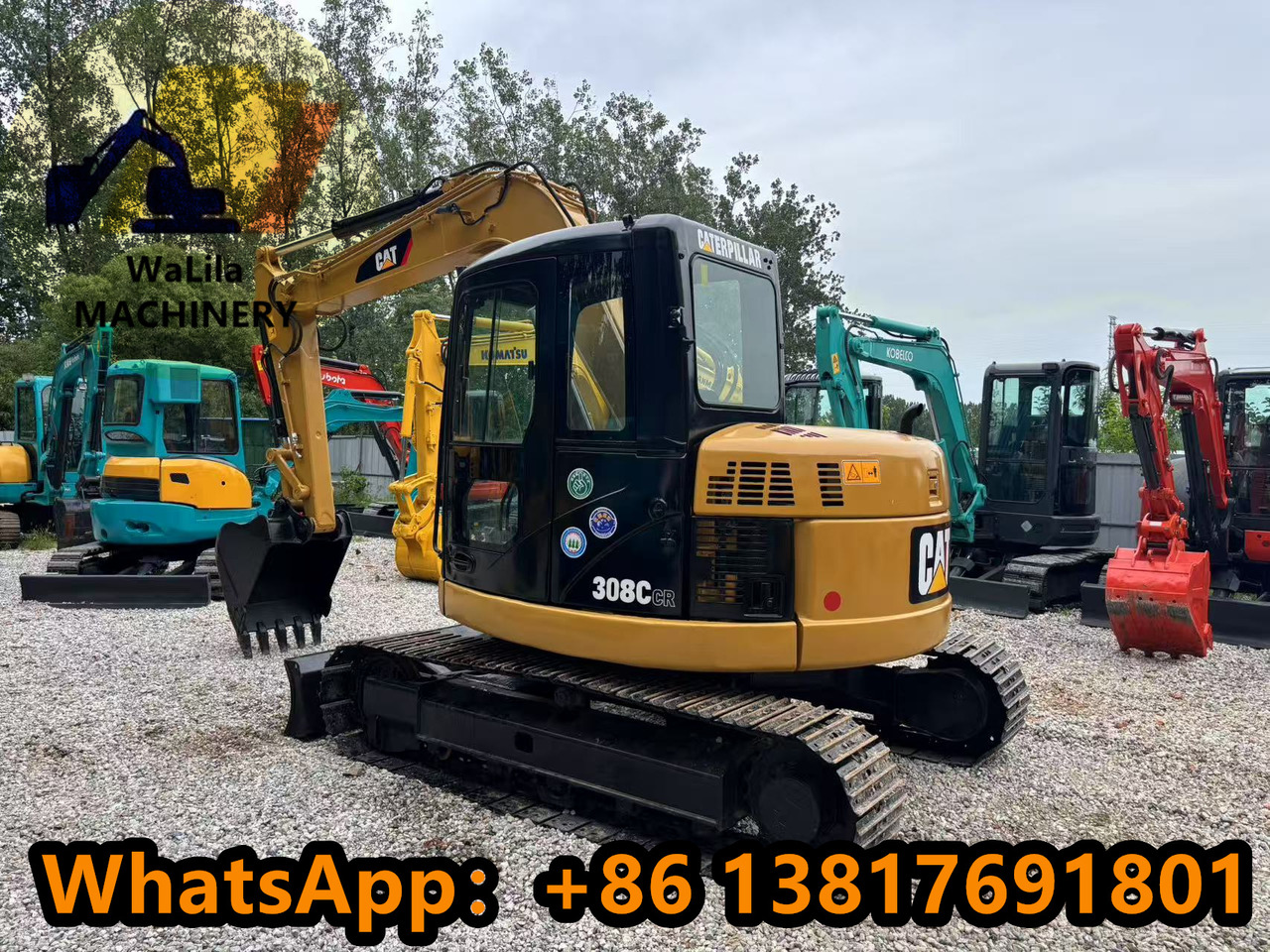 CAT CAT 308CCR - Мини-экскаватор: фото 3 CAT CAT 308CCR - Мини-экскаватор: фото 3