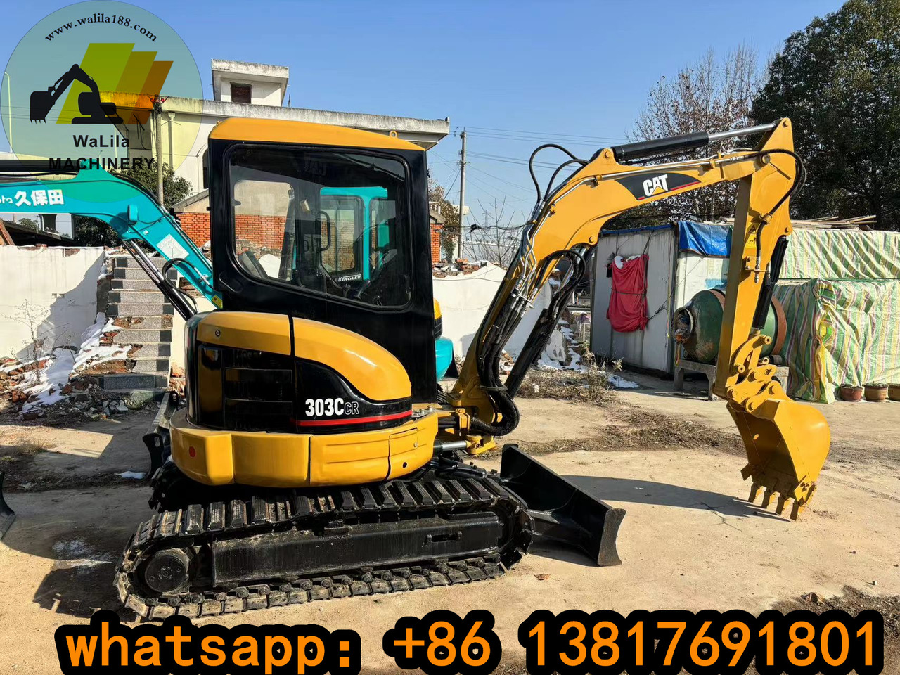 CATERPILLAR Caterpillar CAT303C Mini Excavator - Мини-экскаватор: фото 1 CATERPILLAR Caterpillar CAT303C Mini Excavator - Мини-экскаватор: фото 1