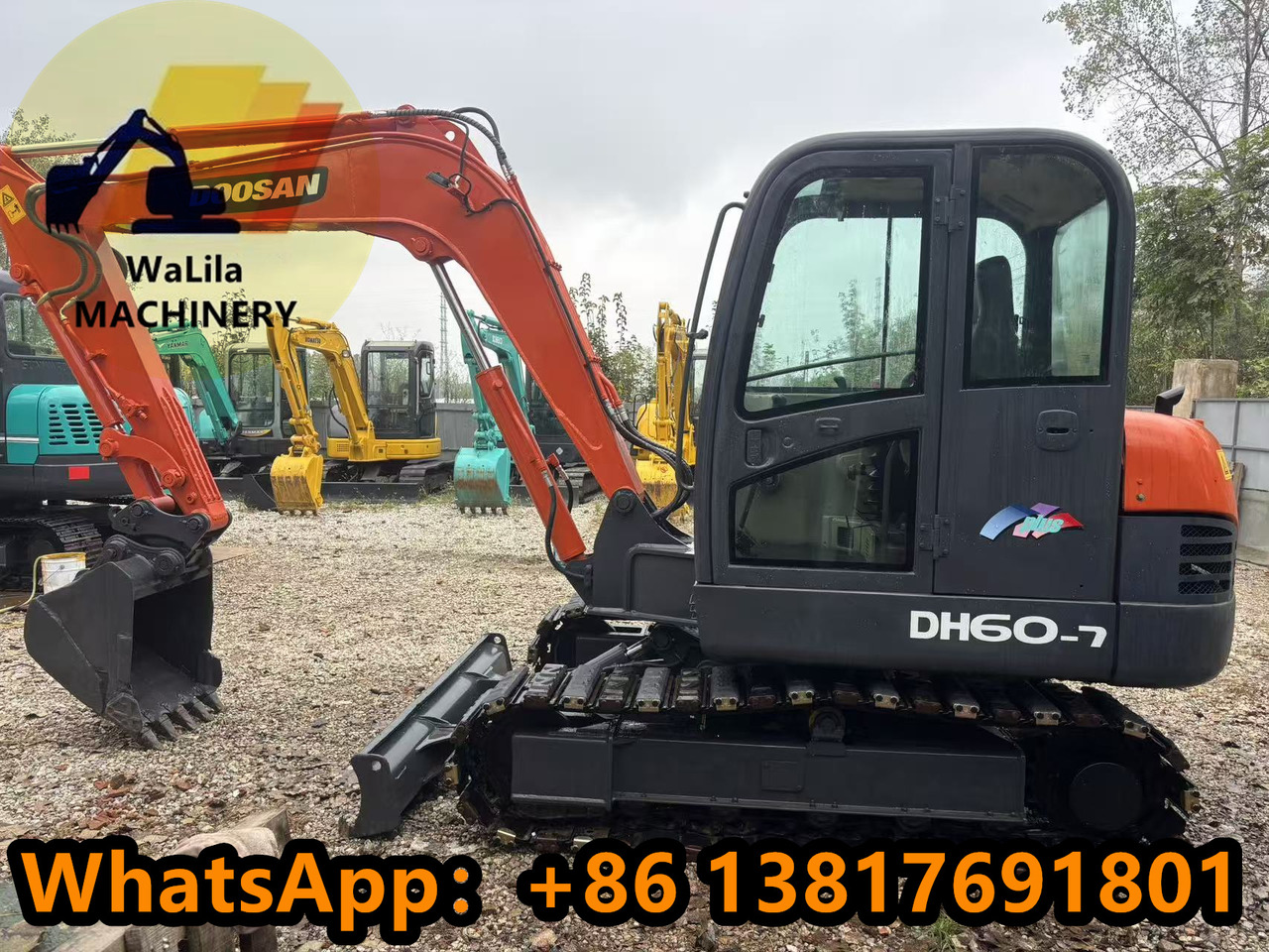 DOOSAN DH60-7 - Мини-экскаватор: фото 1 DOOSAN DH60-7 - Мини-экскаватор: фото 1