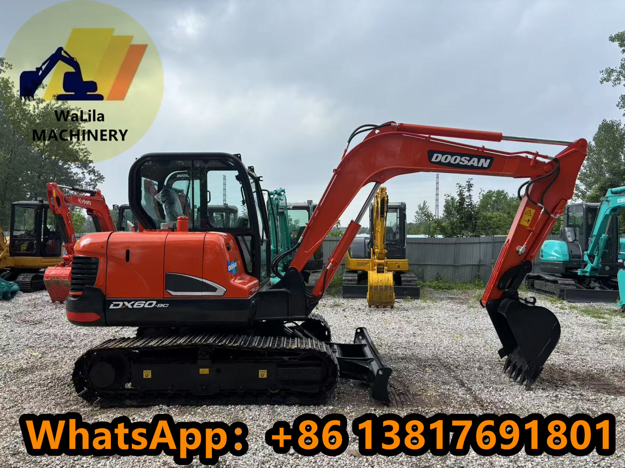 DOOSAN DX60-9 - Мини-экскаватор: фото 1 DOOSAN DX60-9 - Мини-экскаватор: фото 1