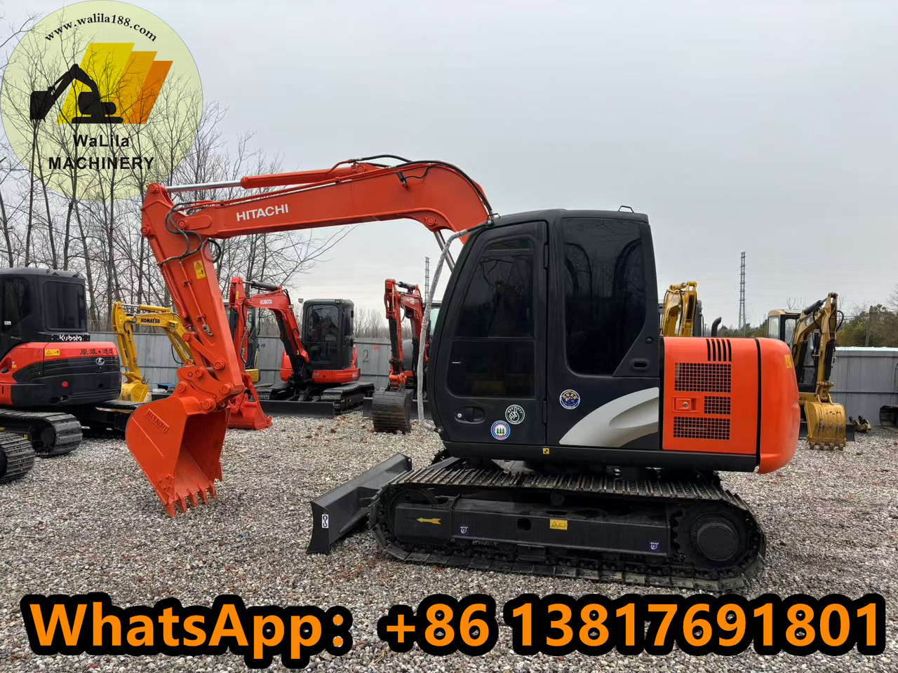 Мини-экскаватор HITACHI ZX70: фото 9