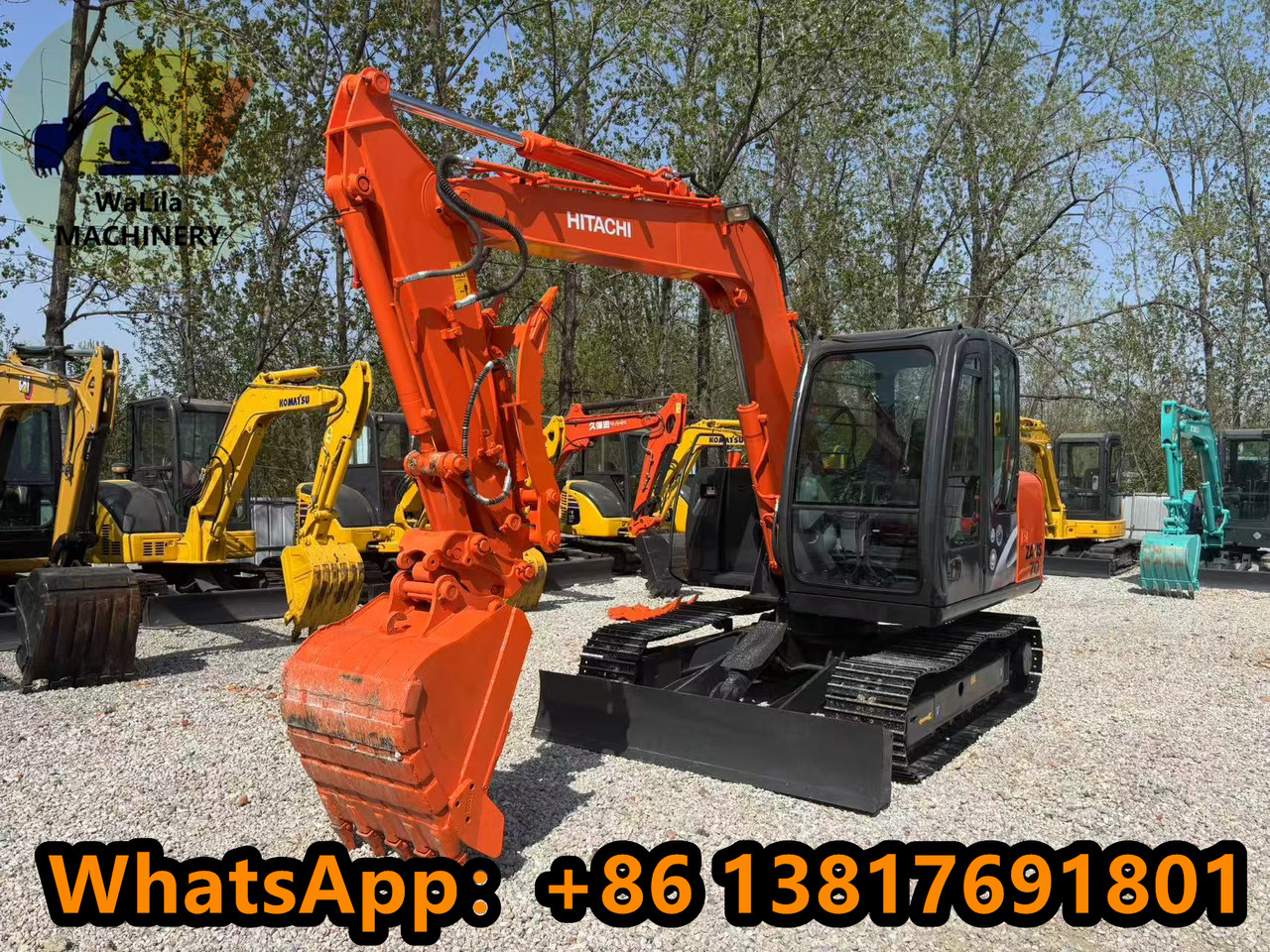HITACHI ZX70 - Мини-экскаватор: фото 3 HITACHI ZX70 - Мини-экскаватор: фото 3
