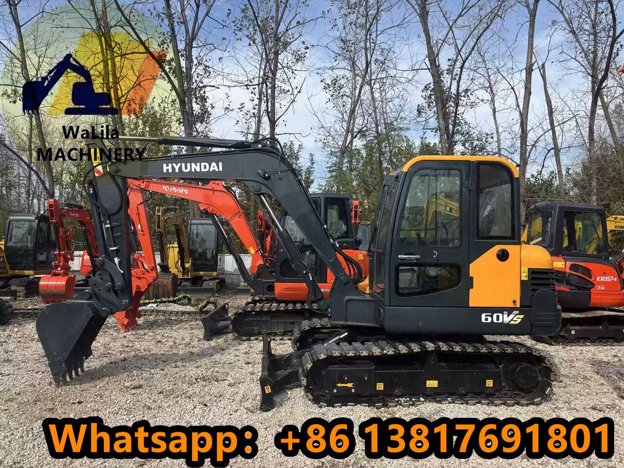 HYUNDAI ROBEX HX60 - Мини-экскаватор: фото 1 HYUNDAI ROBEX HX60 - Мини-экскаватор: фото 1