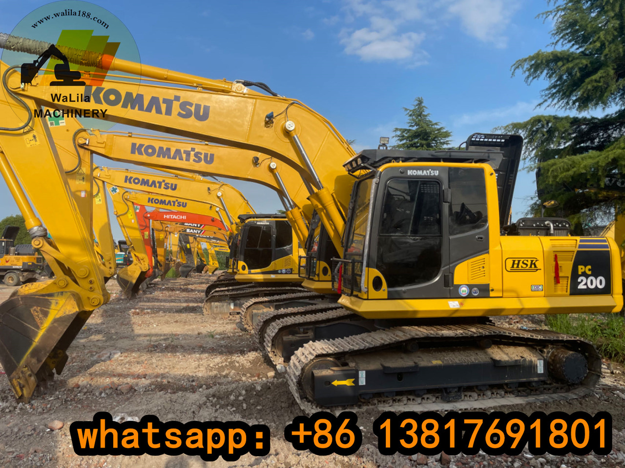 KOMATSU PC200-8 - Гусеничный экскаватор: фото 1 KOMATSU PC200-8 - Гусеничный экскаватор: фото 1