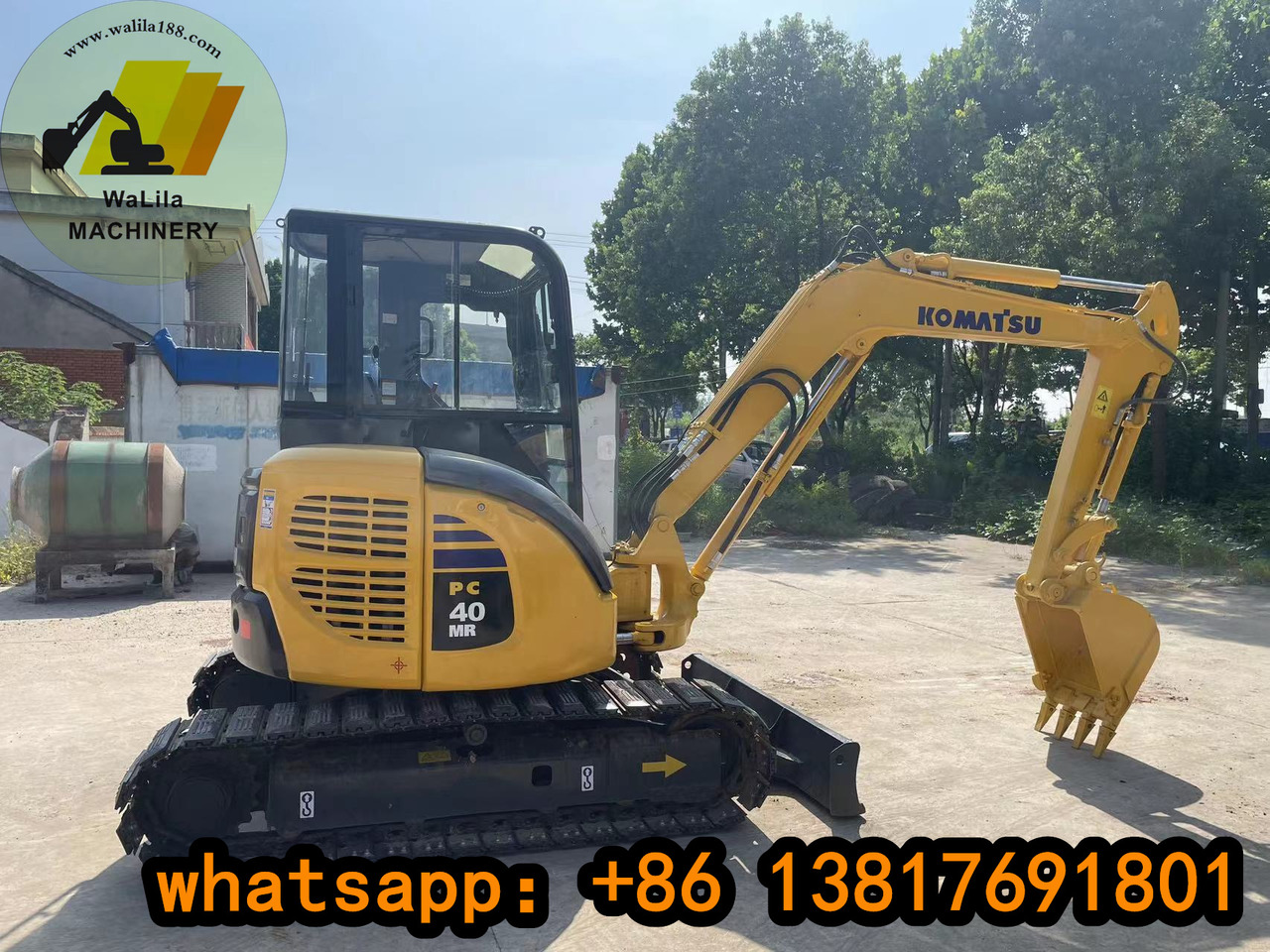 KOMATSU PC40MR - Мини-экскаватор: фото 1 KOMATSU PC40MR - Мини-экскаватор: фото 1