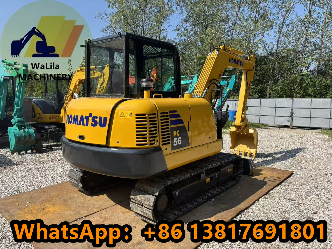 KOMATSU PC56-7 - Мини-экскаватор: фото 2 KOMATSU PC56-7 - Мини-экскаватор: фото 2