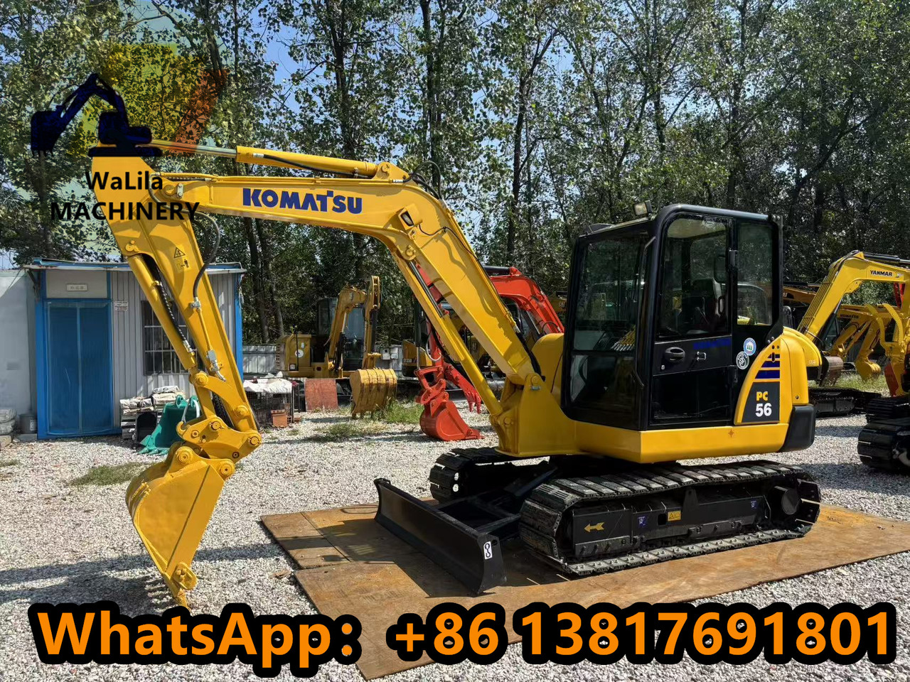 KOMATSU PC56-7 - Мини-экскаватор: фото 2 KOMATSU PC56-7 - Мини-экскаватор: фото 2