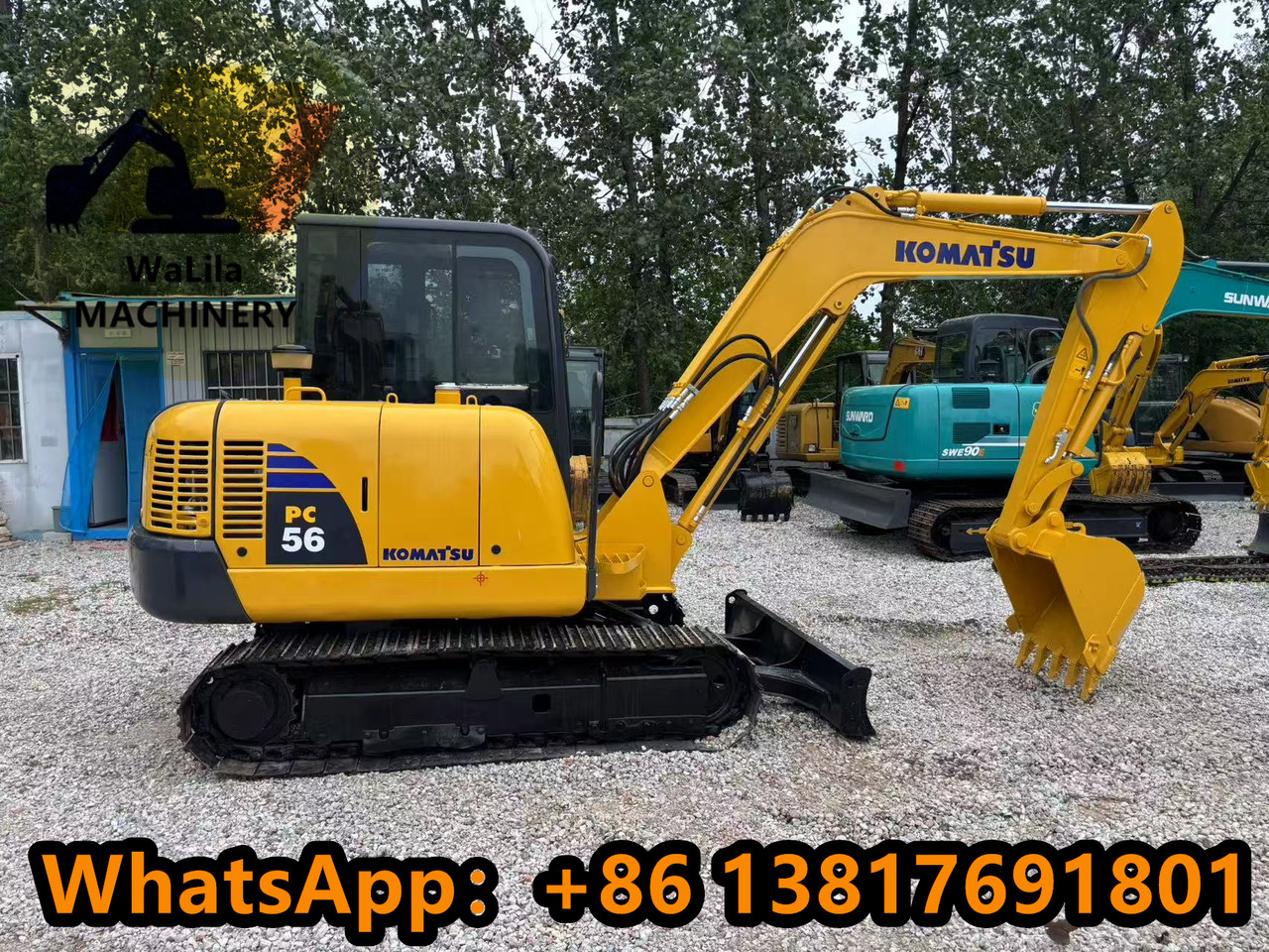 KOMATSU PC56 - Мини-экскаватор: фото 1 KOMATSU PC56 - Мини-экскаватор: фото 1