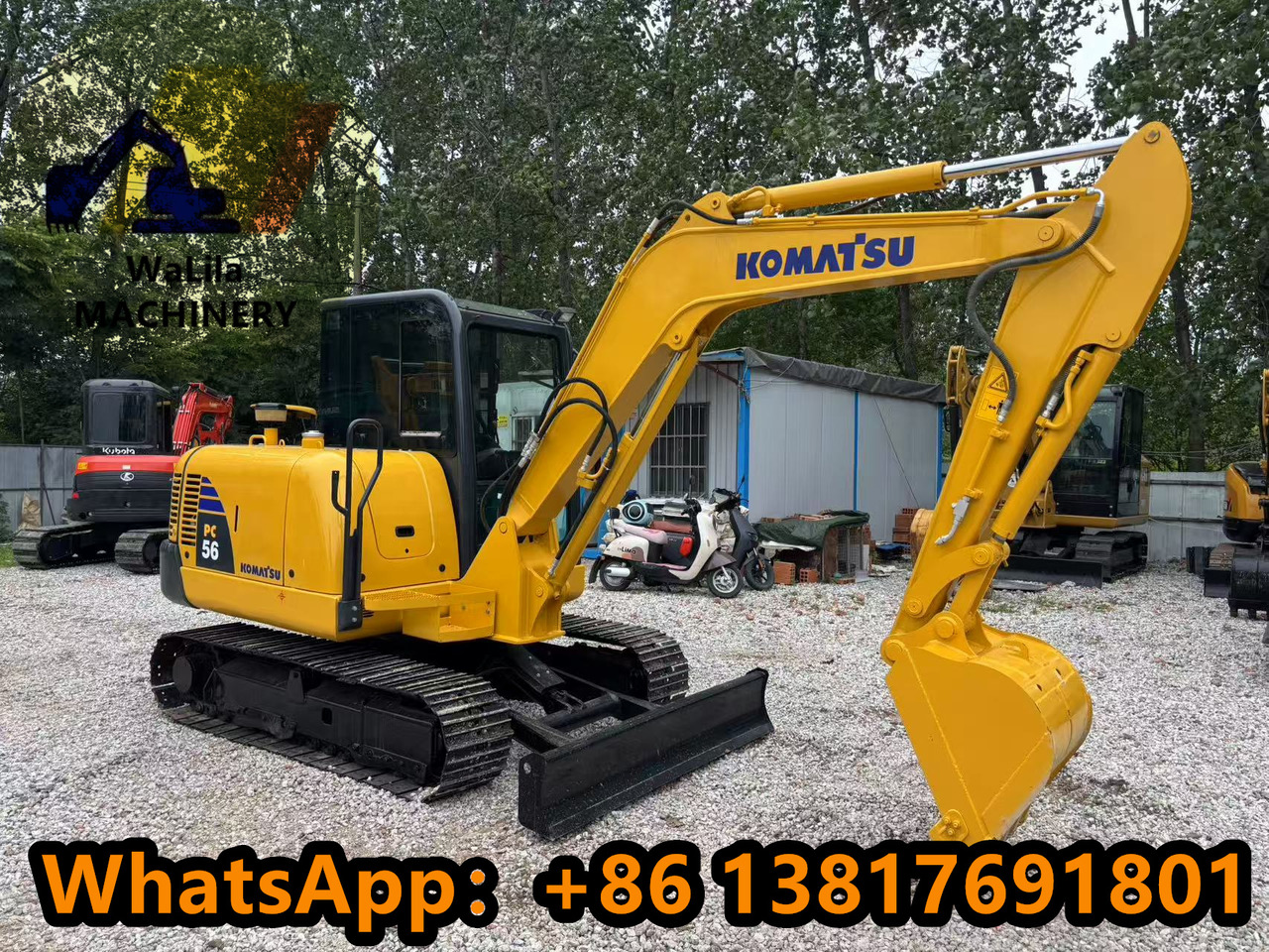 KOMATSU PC56 - Мини-экскаватор: фото 2 KOMATSU PC56 - Мини-экскаватор: фото 2
