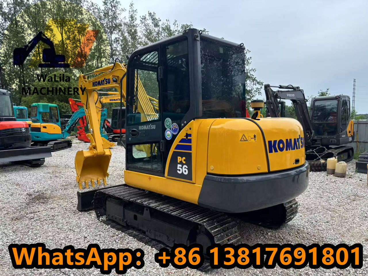 KOMATSU PC56 - Мини-экскаватор: фото 3 KOMATSU PC56 - Мини-экскаватор: фото 3