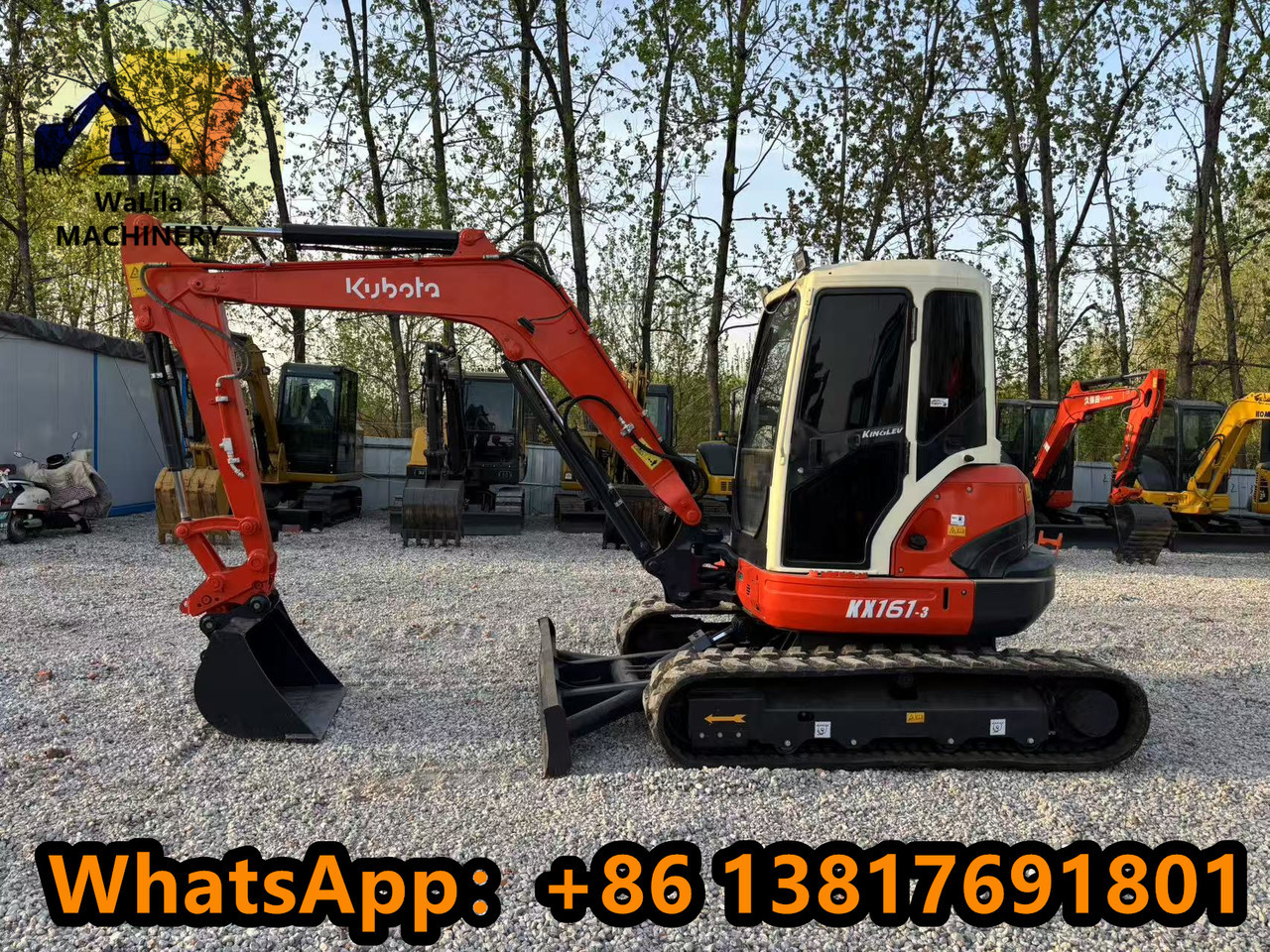 KUBOTA KX161 - Мини-экскаватор: фото 1 KUBOTA KX161 - Мини-экскаватор: фото 1