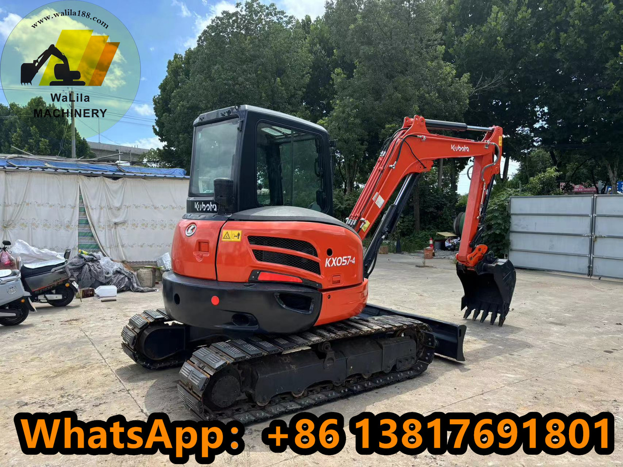 KUBOTA Kx057-4 - Мини-экскаватор: фото 4 KUBOTA Kx057-4 - Мини-экскаватор: фото 4