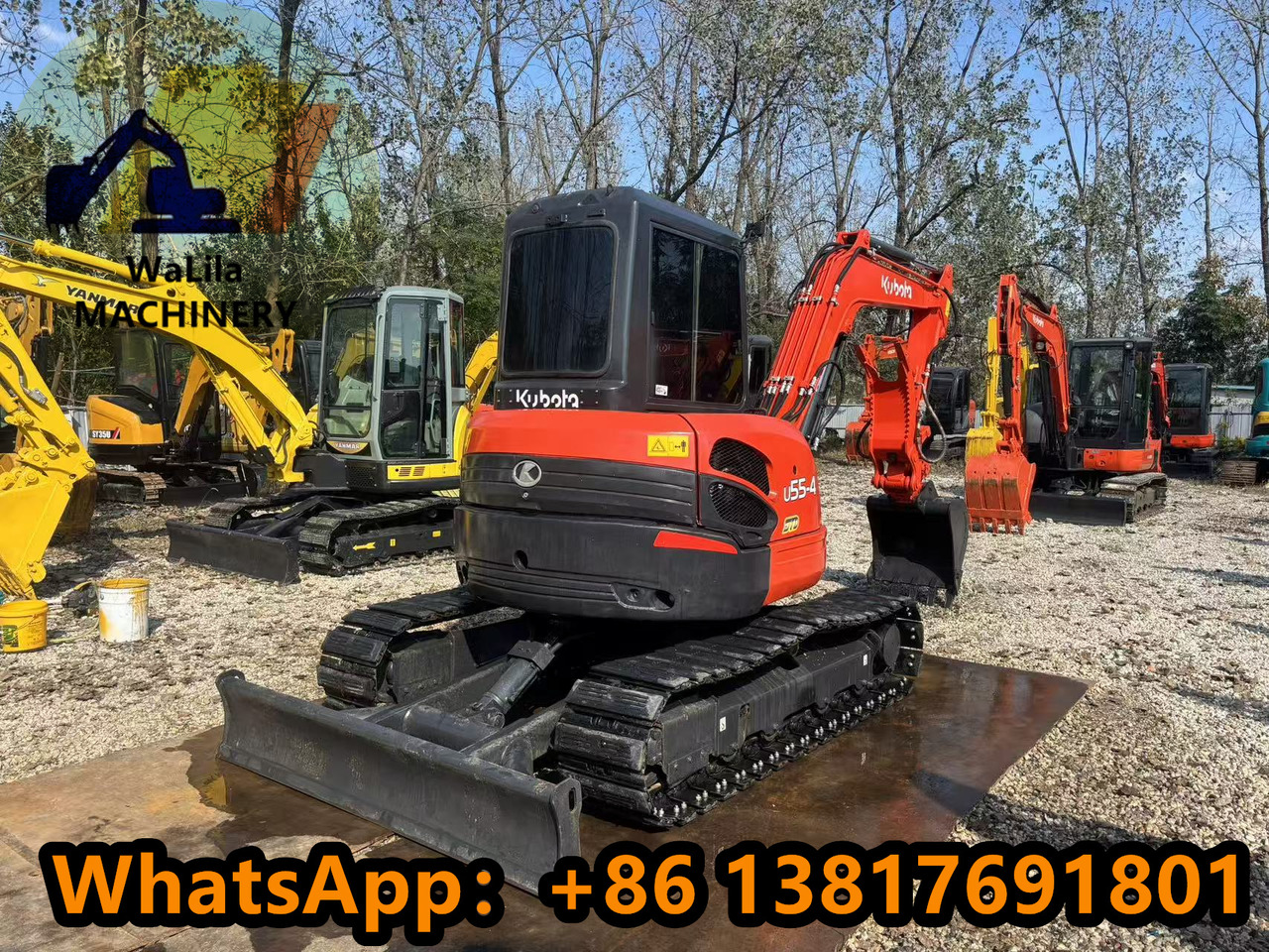 KUBOTA U55-4 - Мини-экскаватор: фото 5 KUBOTA U55-4 - Мини-экскаватор: фото 5