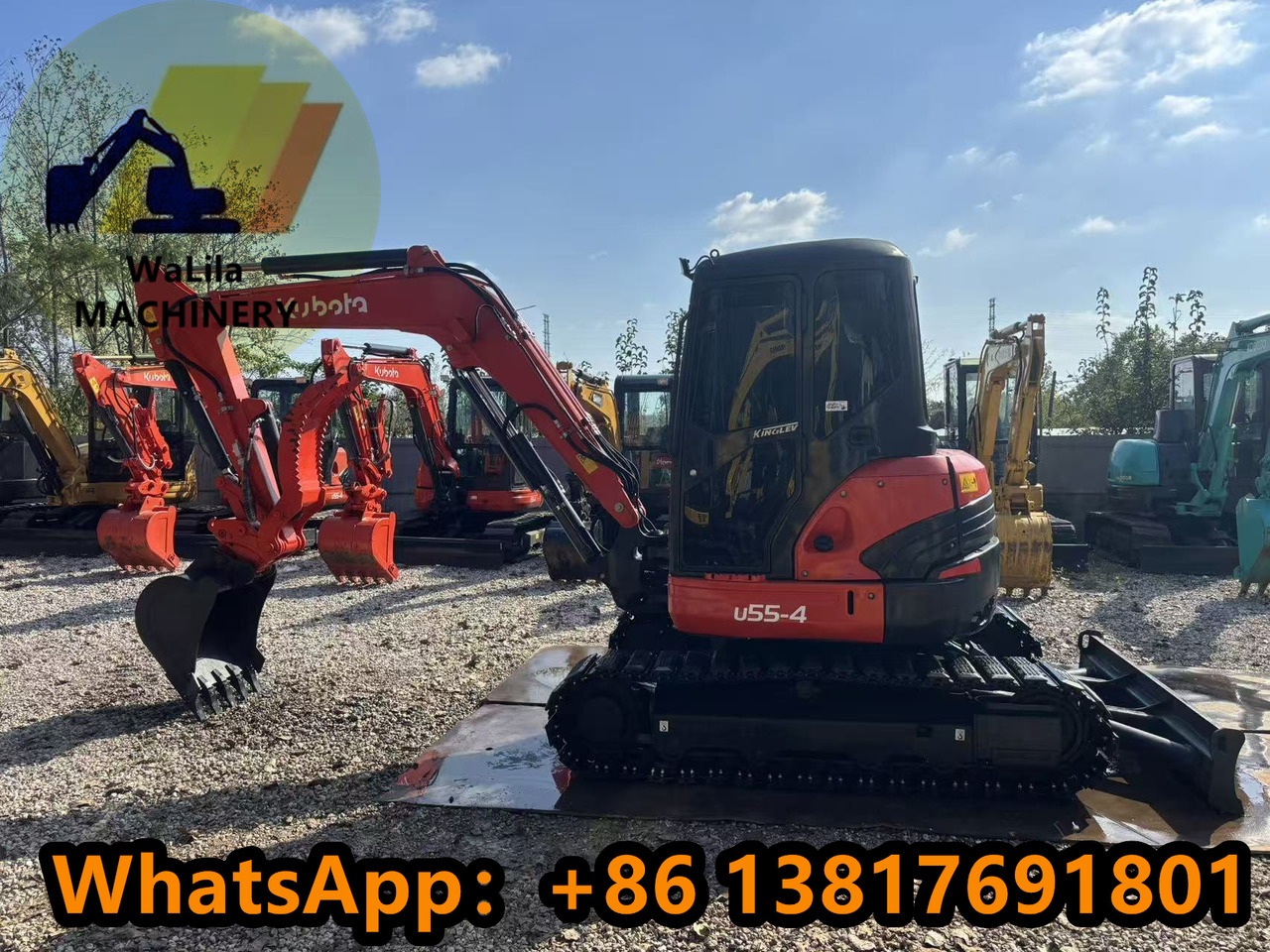 KUBOTA U55-4 - Мини-экскаватор: фото 4 KUBOTA U55-4 - Мини-экскаватор: фото 4
