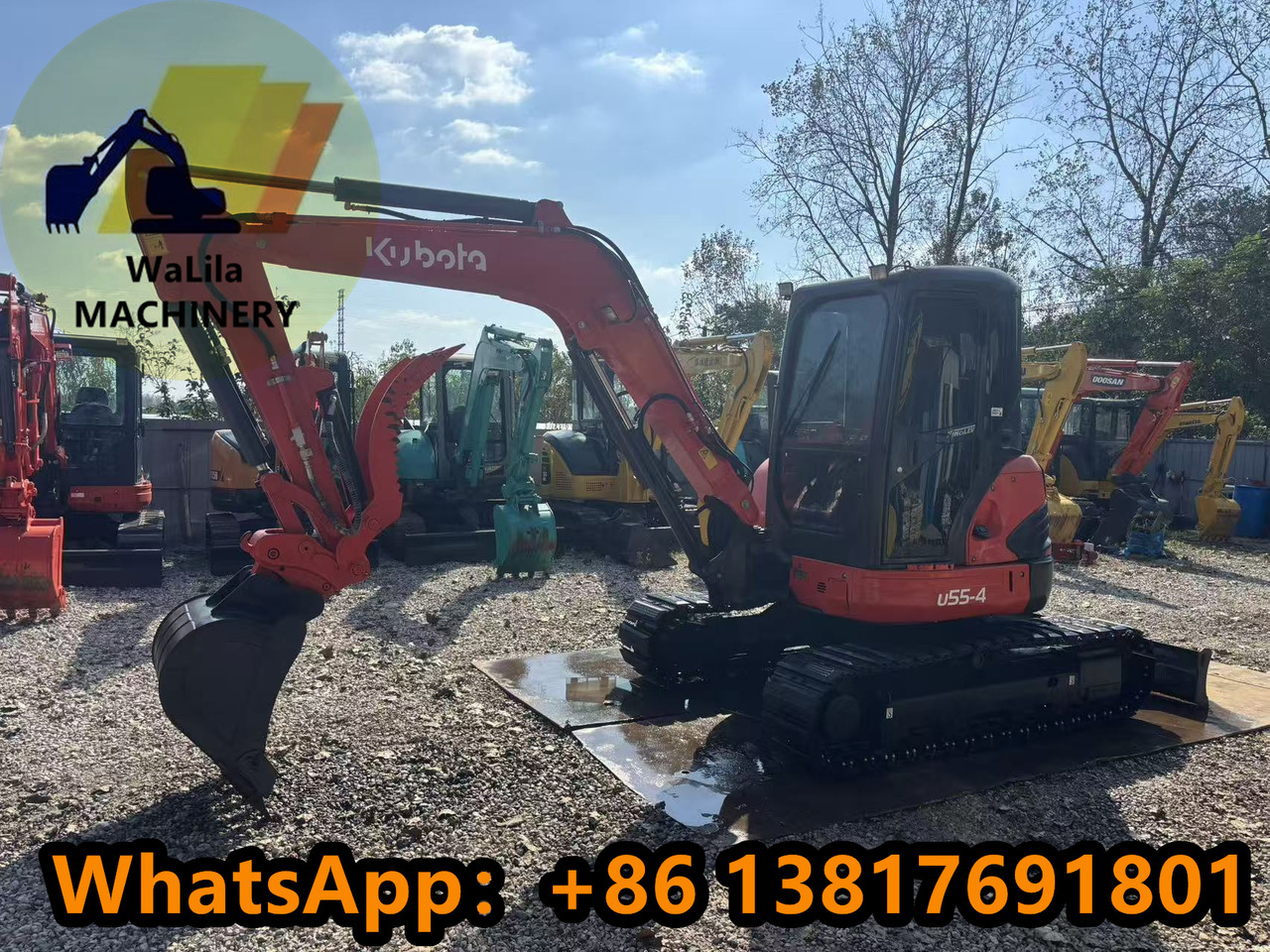 KUBOTA U55-4 - Мини-экскаватор: фото 3 KUBOTA U55-4 - Мини-экскаватор: фото 3