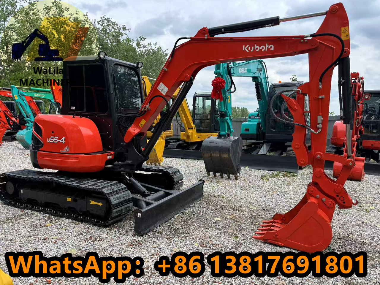 KUBOTA U55-4 - Мини-экскаватор: фото 4 KUBOTA U55-4 - Мини-экскаватор: фото 4
