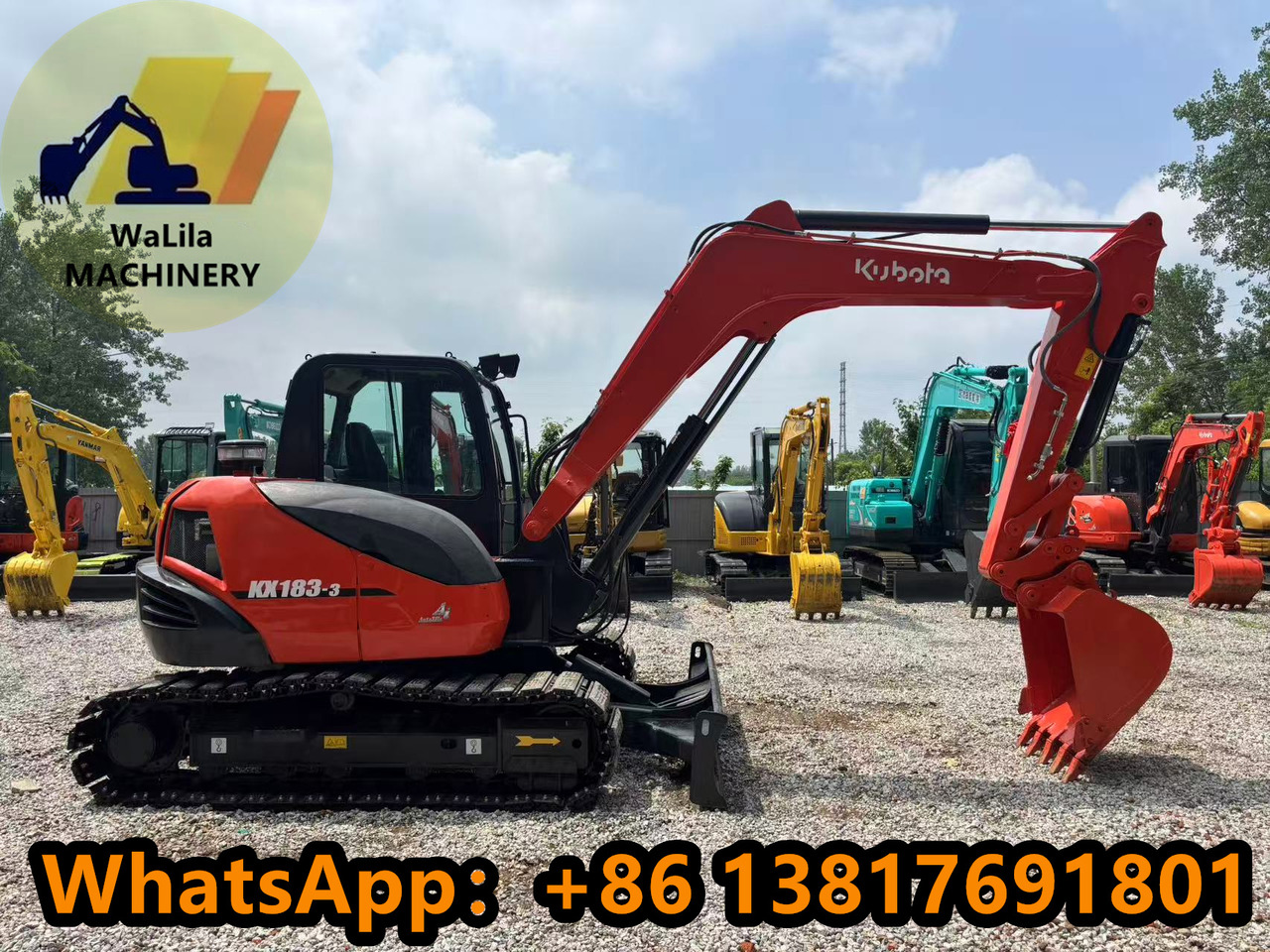 Kubota Kx183 - Мини-экскаватор: фото 3 Kubota Kx183 - Мини-экскаватор: фото 3