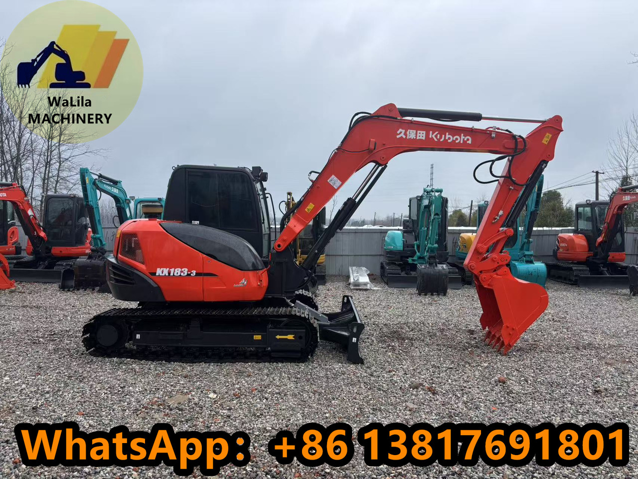 Kubota Kx183 - Мини-экскаватор: фото 3 Kubota Kx183 - Мини-экскаватор: фото 3