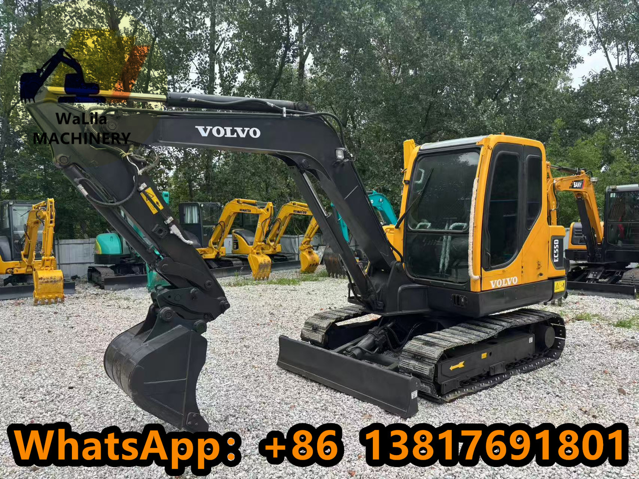 Volvo EC55D - Мини-экскаватор: фото 4 Volvo EC55D - Мини-экскаватор: фото 4