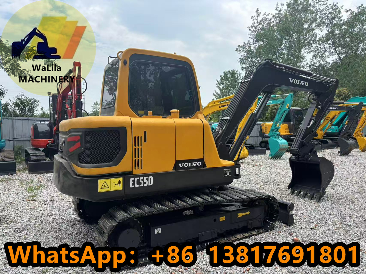 Volvo EC55D - Мини-экскаватор: фото 3 Volvo EC55D - Мини-экскаватор: фото 3