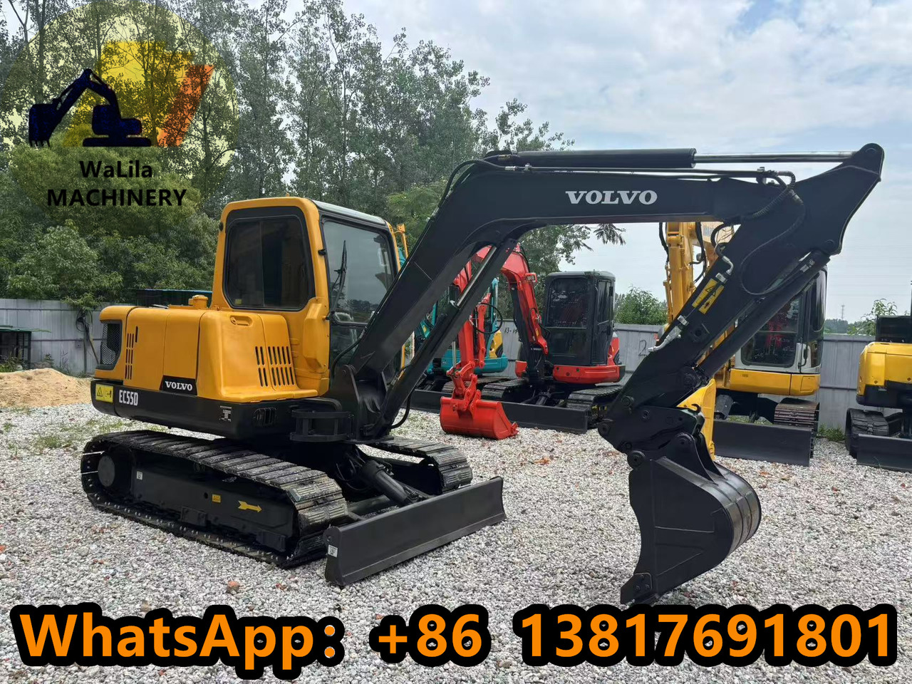 Volvo EC55D - Мини-экскаватор: фото 5 Volvo EC55D - Мини-экскаватор: фото 5