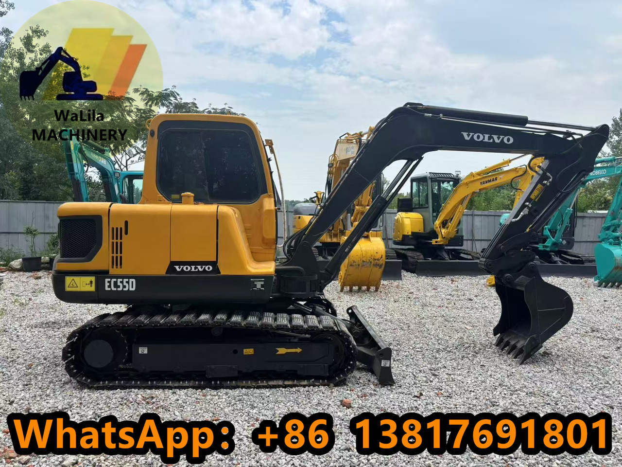 Volvo EC55D - Мини-экскаватор: фото 1 Volvo EC55D - Мини-экскаватор: фото 1