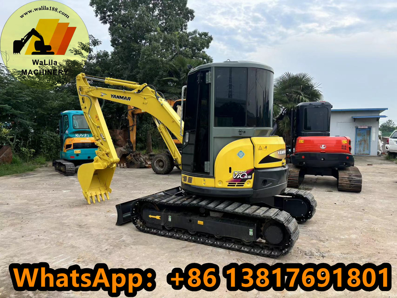 Yanmar Vio 55 Vio55 - Мини-экскаватор: фото 1 Yanmar Vio 55 Vio55 - Мини-экскаватор: фото 1