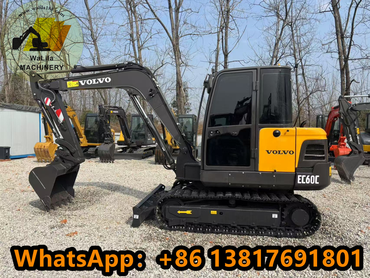 Volvo EC60D - Мини-экскаватор: фото 1 Volvo EC60D - Мини-экскаватор: фото 1