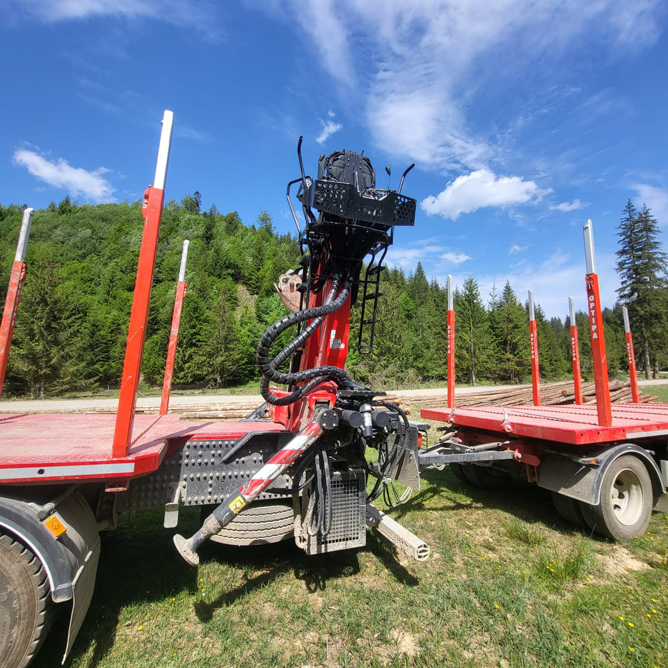 Лесовоз, Автоманипулятор для транспортировки леса VOLVO FMX 500: фото 8