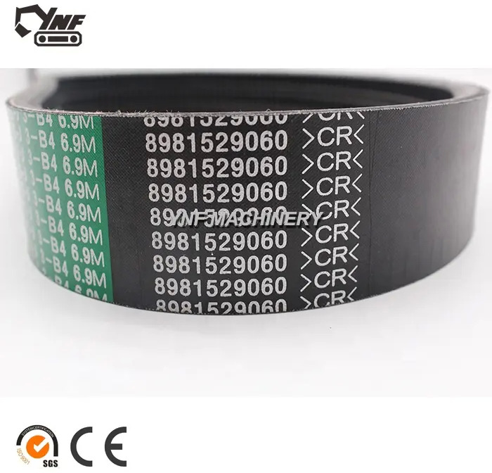 8-98152906-0 8981529060 Fan Belt for ZX200 6BG1 Excavator - Ремень: фото 5 8-98152906-0 8981529060 Fan Belt for ZX200 6BG1 Excavator - Ремень: фото 5