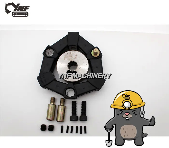 Новый Сцепление и запчасти LR001D2140 Excavator engine hydraulic pump coupling shock absorber rubber: фото 7