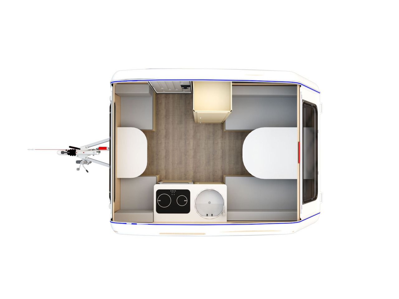 Niewiadów N126D Cheapest caravan in EUROPE - Прицеп дача: фото 3 Niewiadów N126D Cheapest caravan in EUROPE - Прицеп дача: фото 3
