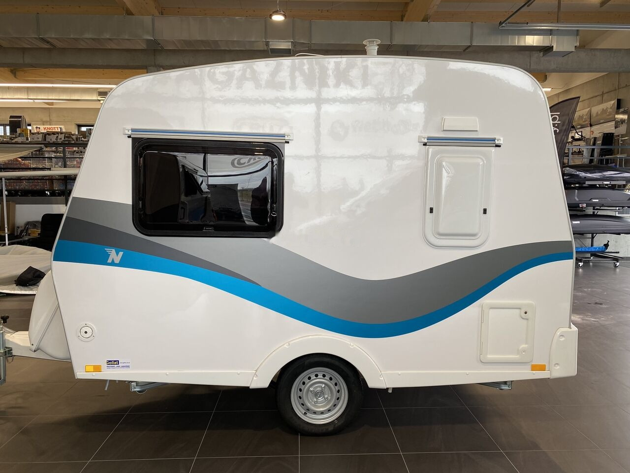 Новый Прицеп дача Niewiadów NT-SPRINT sandwich caravan kemping: фото 7 Новый Прицеп дача Niewiadów NT-SPRINT sandwich caravan kemping: фото 7