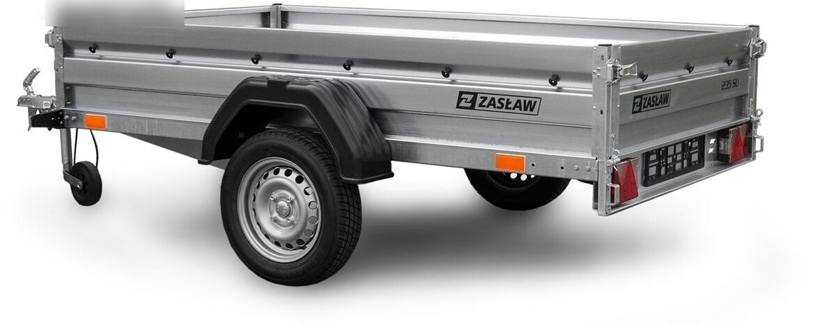 Новый Прицеп бортовой/ Платформа Zasław Przyczepa 235SU 233x131x35cm trailer: фото 6
