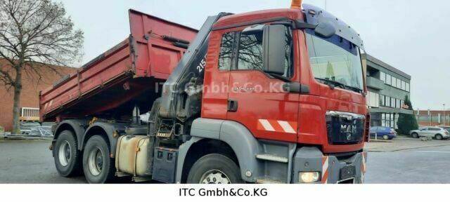 MAN 26.440TGS Kipper+Kran Meiller/Stahl - Самосвал, Автоманипулятор: фото 3 MAN 26.440TGS Kipper+Kran Meiller/Stahl - Самосвал, Автоманипулятор: фото 3